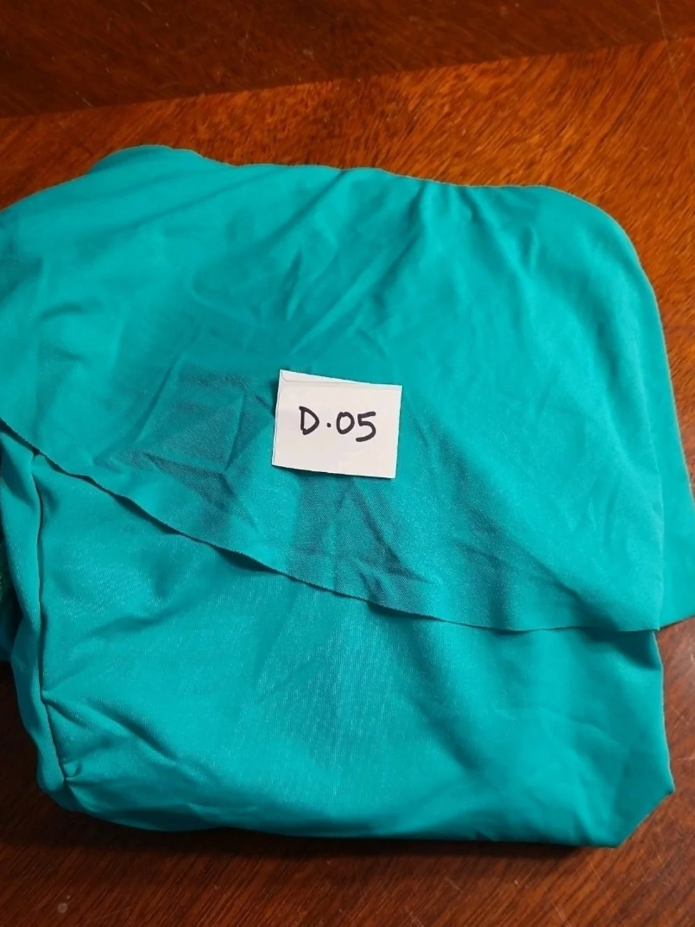 NWT La Blanca Off-the-shoulder Ruffle One-Piece Swimsuit Green Size 12 LB7BS10